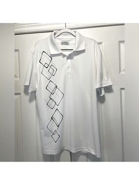 PGA TOUR Golf Polo top shirt white mens XL
